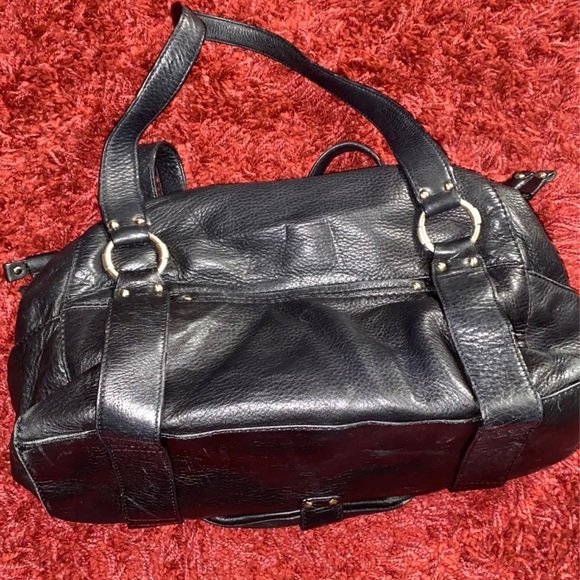 Michael Kors Austin Pebbled Leather Satchel Purse - Picture 3 of 8